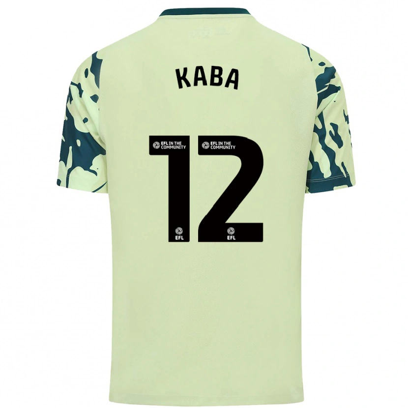 Danxen Mulher Camisola Sekou Kaba #12 Verde Escuro Alternativa 2025/26 Camisa