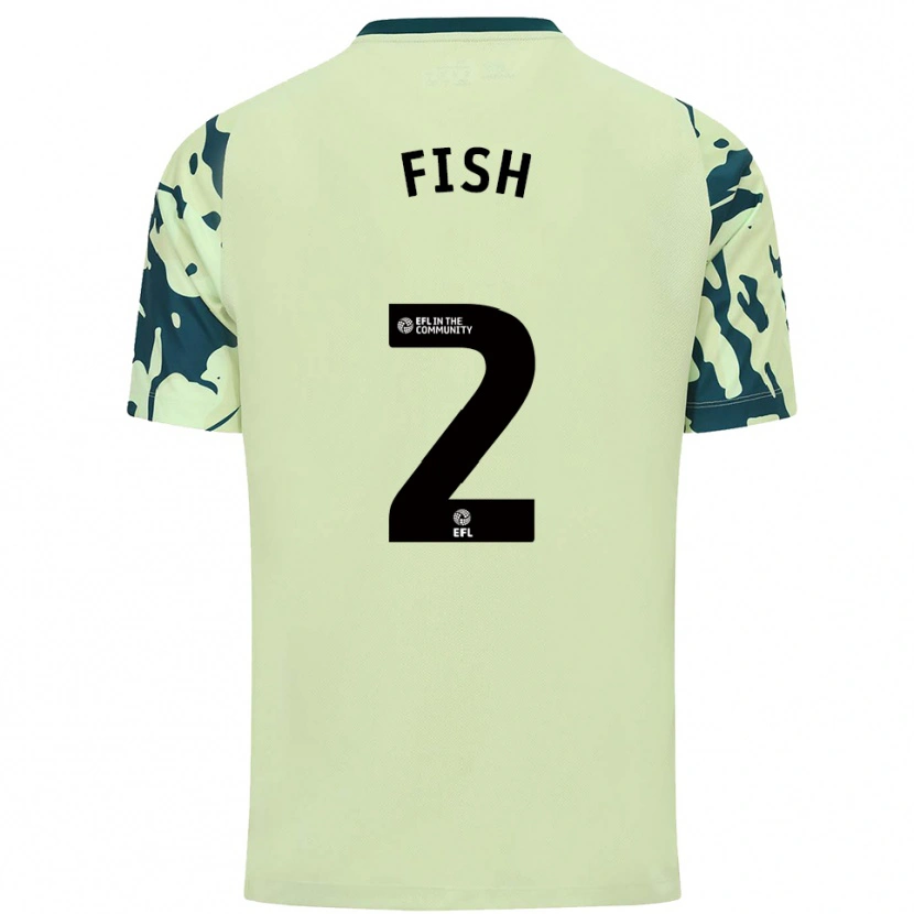 Danxen Mulher Camisola Will Fish #2 Verde Escuro Alternativa 2025/26 Camisa