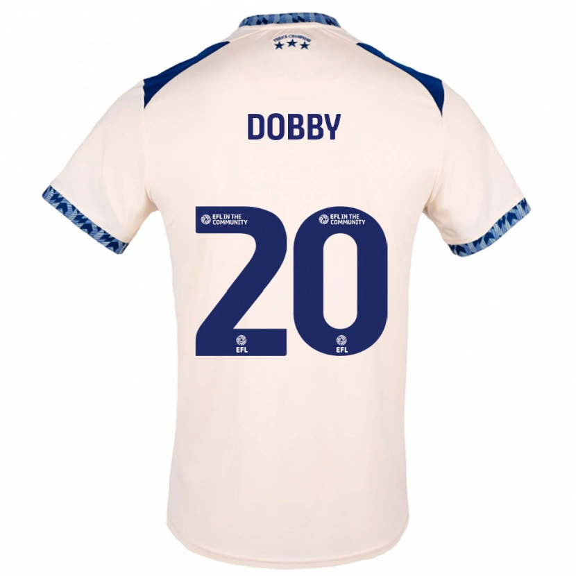 Danxen Mulher Camisola Sarah Dobby #20 Branco Sujo Azul Marinho Alternativa 2025/26 Camisa