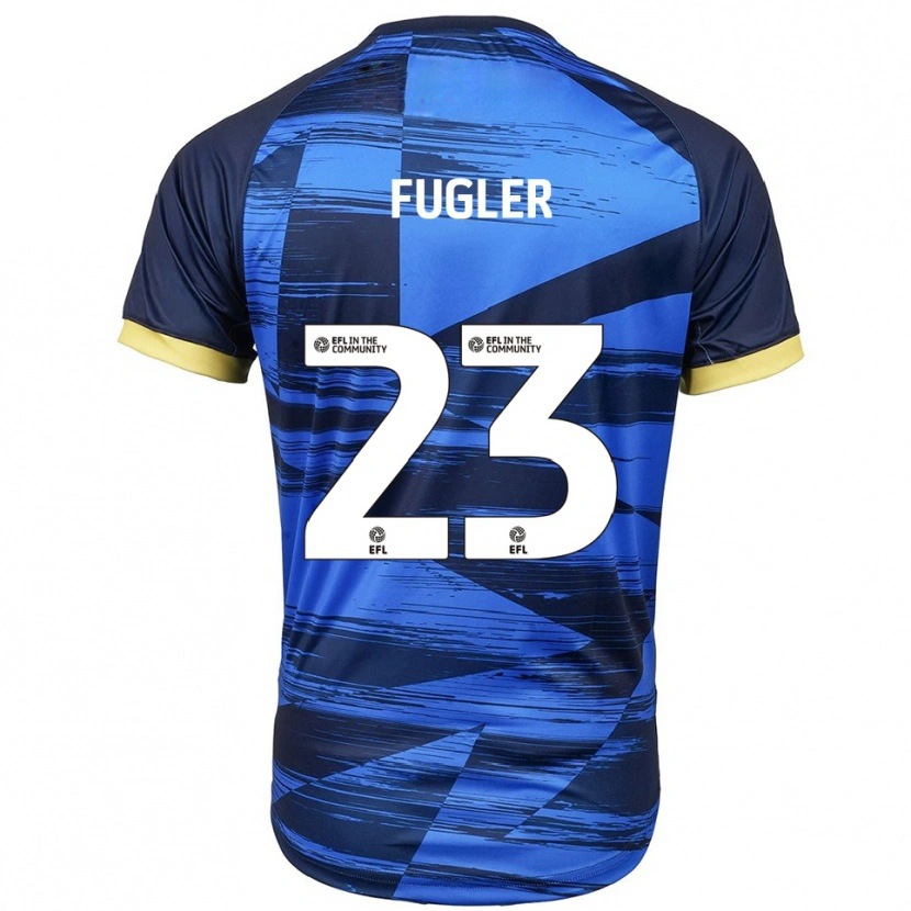 Danxen Mulher Camisola Millie Fugler #23 Azul Marinho Alternativa 2025/26 Camisa