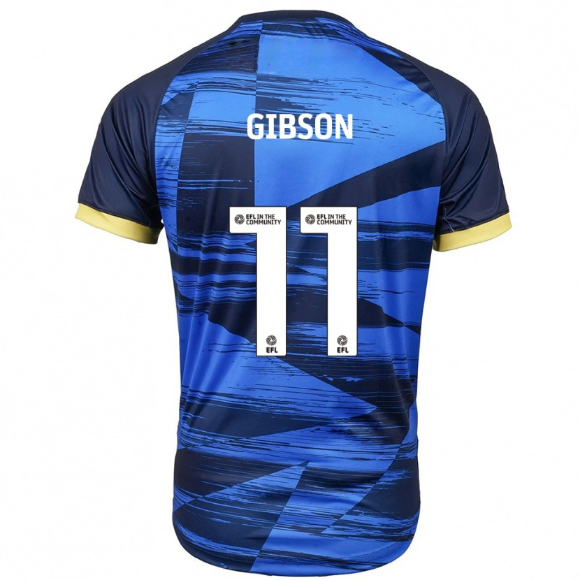 Danxen Mulher Camisola Jordan Gibson #11 Azul Marinho Alternativa 2025/26 Camisa