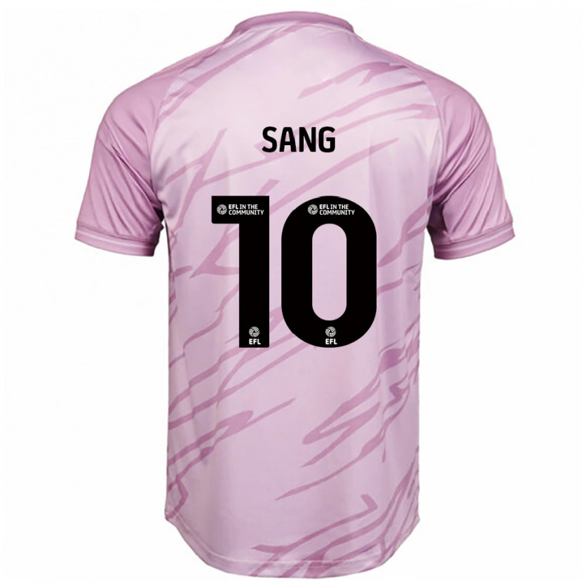 Danxen Mulher Camisola Tom Sang #10 Rosa Preto Alternativa 2025/26 Camisa