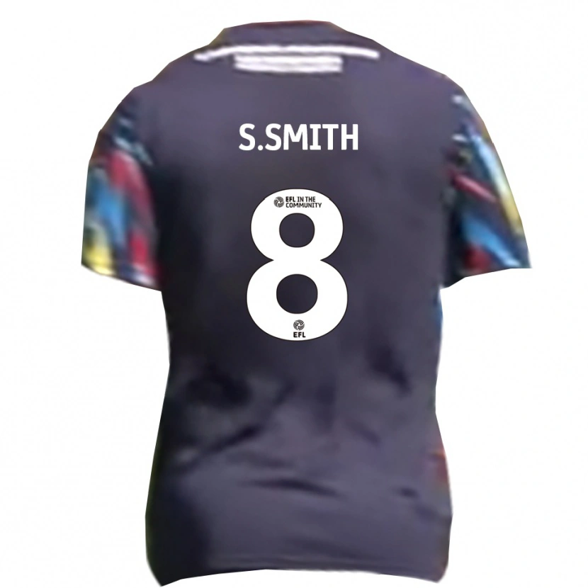Danxen Mulher Camisola Scott Smith #8 Azul Marinho Amarelo Vermelho Alternativa 2025/26 Camisa