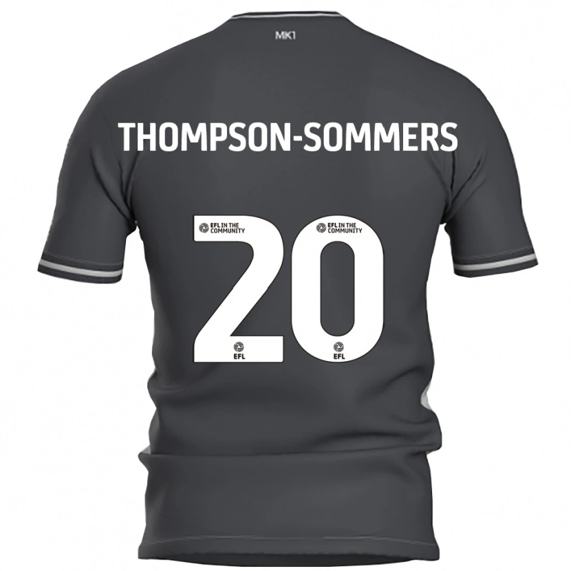 Danxen Mulher Camisola Kane Thompson-Sommers #20 Cinza Prata Alternativa 2025/26 Camisa