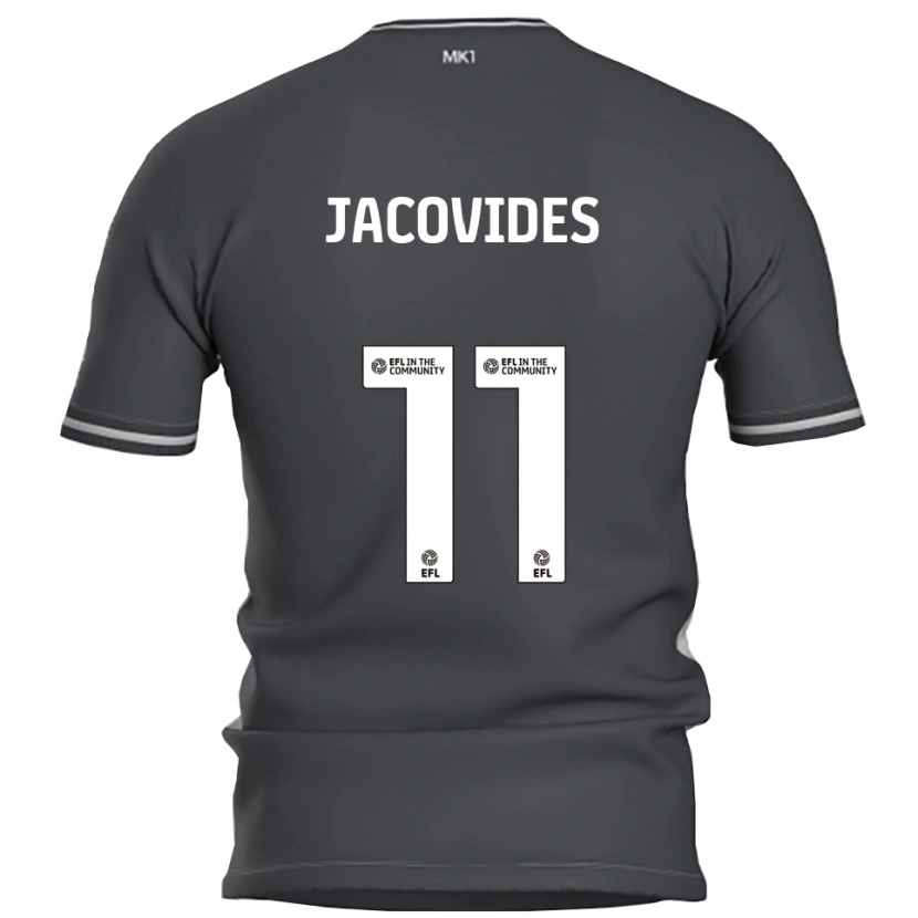 Danxen Mulher Camisola Annaliese Jacovides #11 Cinza Prata Alternativa 2025/26 Camisa