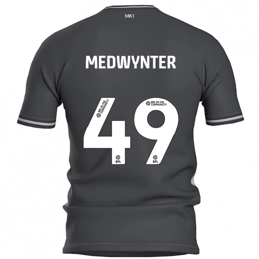 Danxen Mulher Camisola Chase Medwynter #49 Cinza Prata Alternativa 2025/26 Camisa