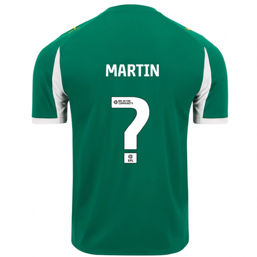 Danxen Mulher Camisola Ellis Martin #0 Verde Branco Alternativa 2025/26 Camisa