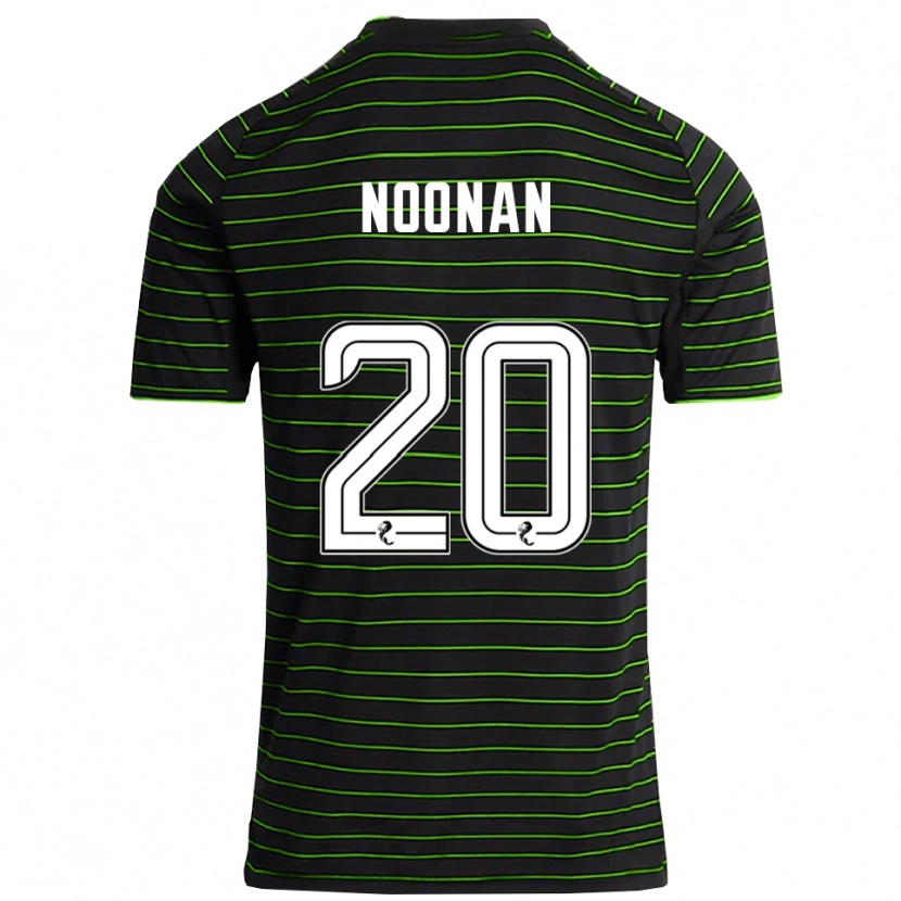Danxen Mulher Camisola Saoirse Noonan #20 Preto Verde Alternativa 2025/26 Camisa