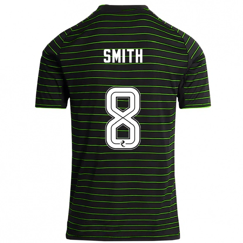 Danxen Mulher Camisola Jenny Smith #8 Preto Verde Alternativa 2025/26 Camisa