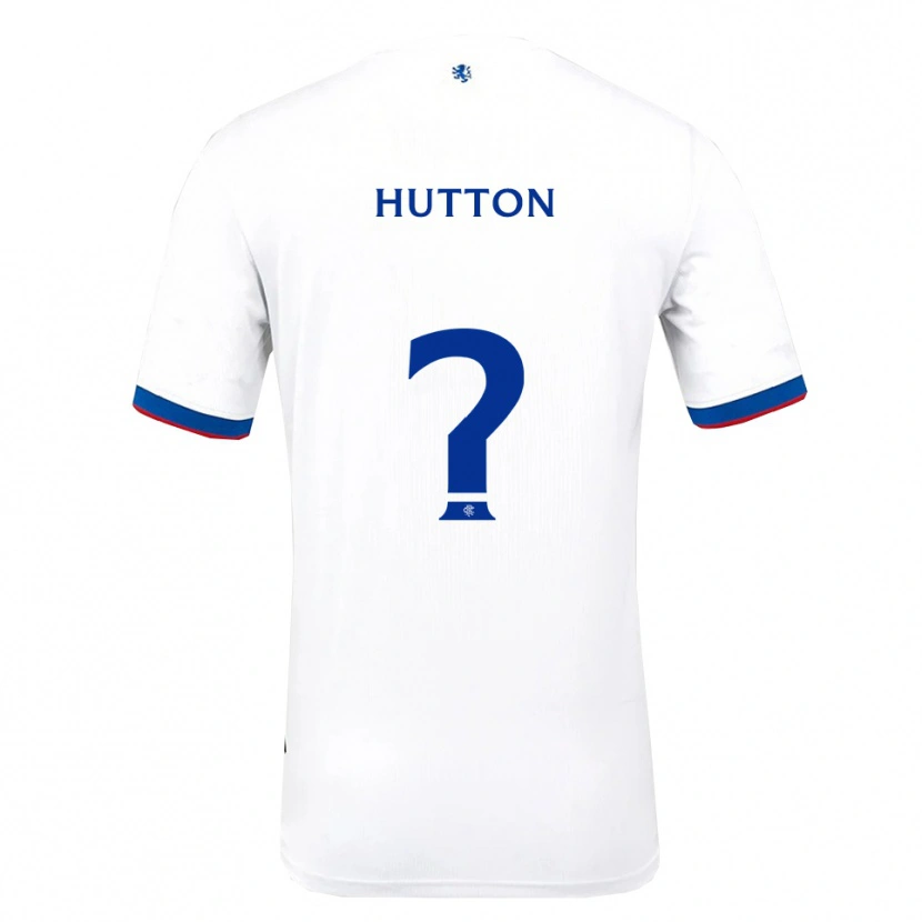 Danxen Mulher Camisola Ben Hutton #0 Branco Vermelho Azul Alternativa 2025/26 Camisa