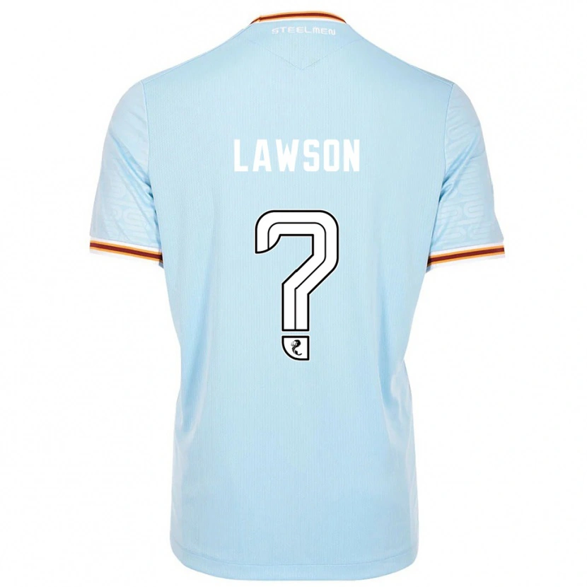 Danxen Mulher Camisola Nathan Lawson #0 Azul Celeste Alternativa 2025/26 Camisa