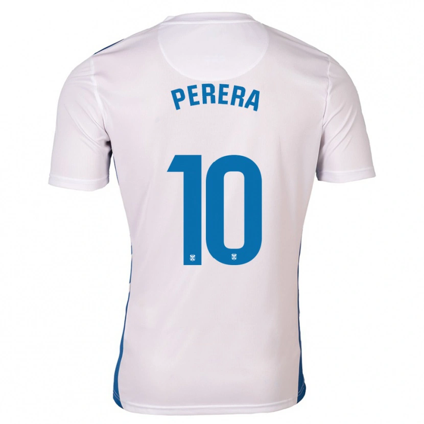 Danxen Criança Camisola Dylan Perera #10 Branco Azul Principal 2025/26 Camisa