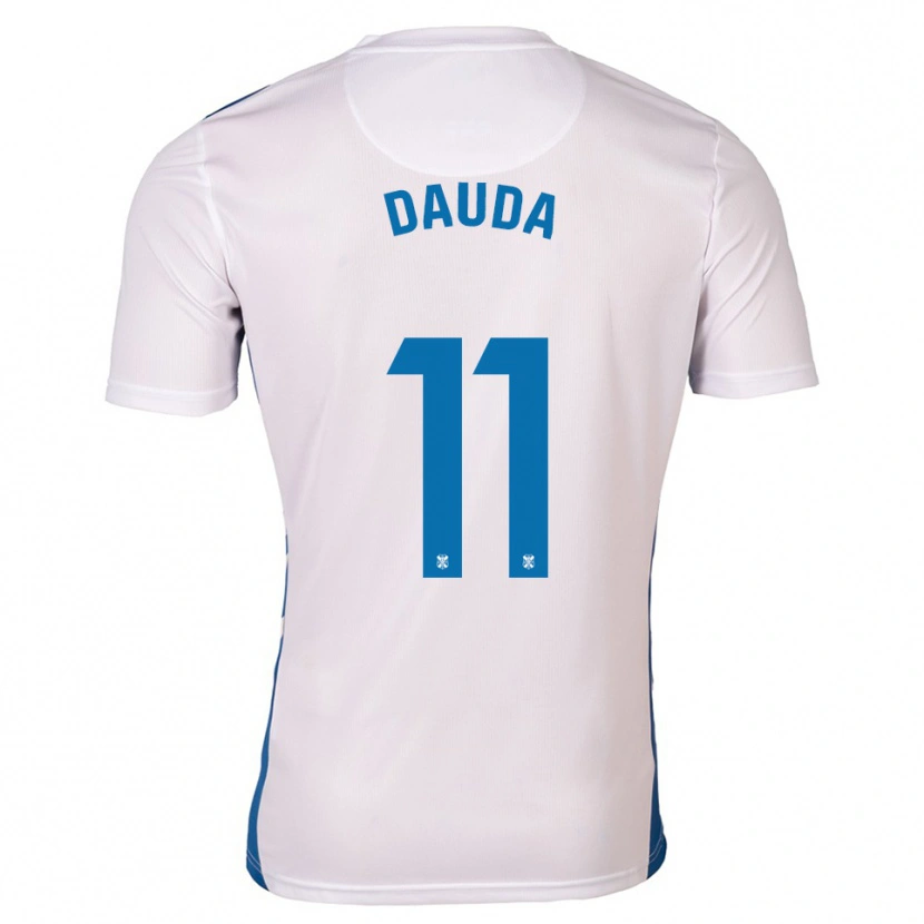 Danxen Criança Camisola Mo Dauda #11 Branco Azul Principal 2025/26 Camisa
