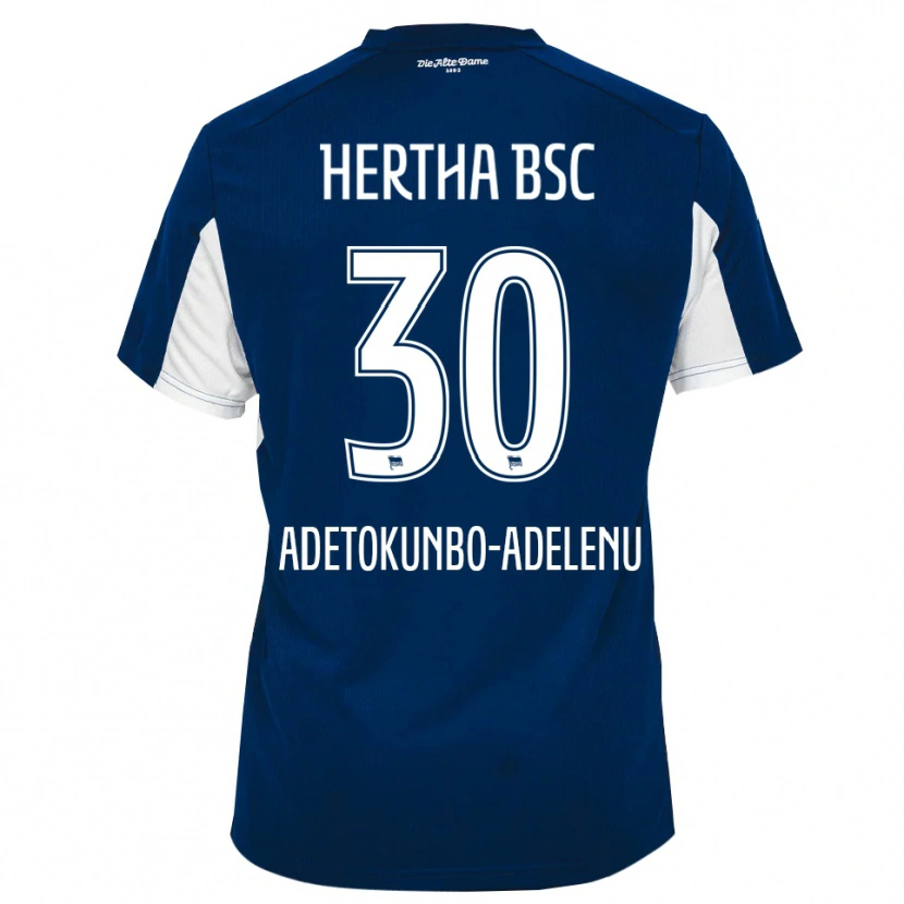 Danxen Criança Camisola Oluwajimi Adetokunbo-Adelenu #30 Branco Azul Principal 2025/26 Camisa