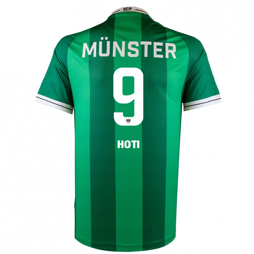 Danxen Criança Camisola Arbnor Hoti #9 Verde Branco Principal 2025/26 Camisa