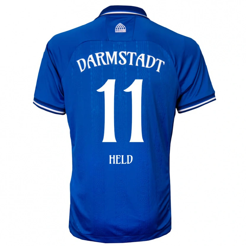 Danxen Criança Camisola Henry Held #11 Azul Branco Principal 2025/26 Camisa