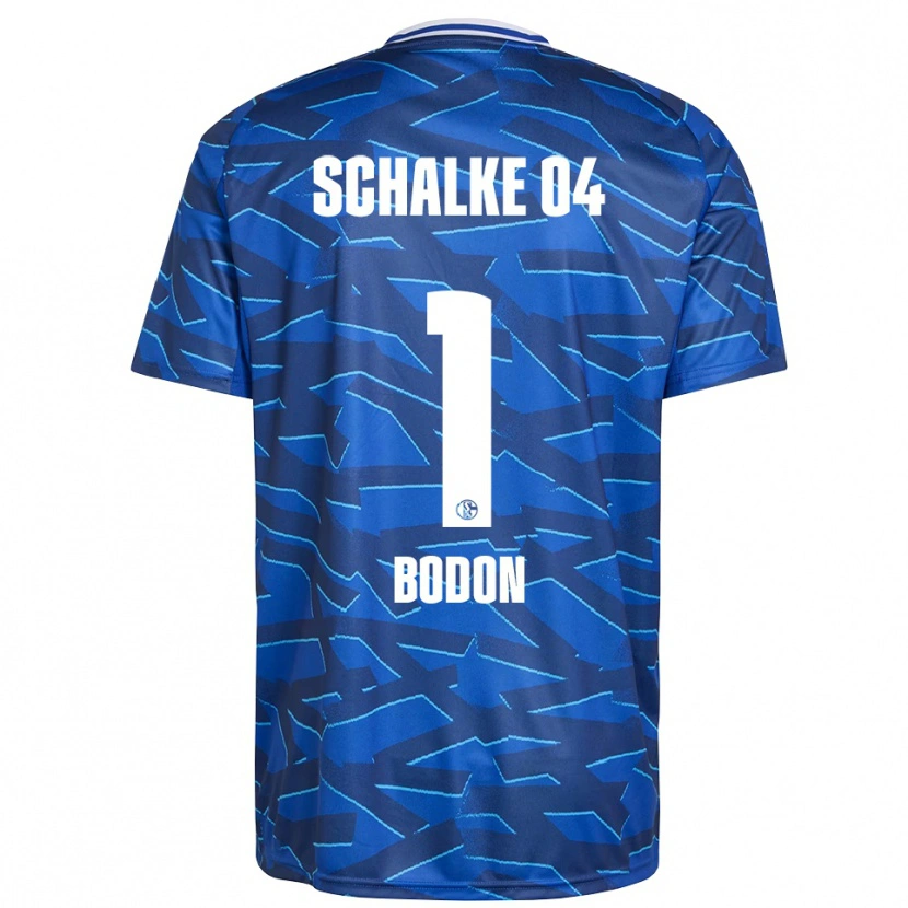 Danxen Criança Camisola Nick Bodon #1 Azul Royal Branco Principal 2025/26 Camisa