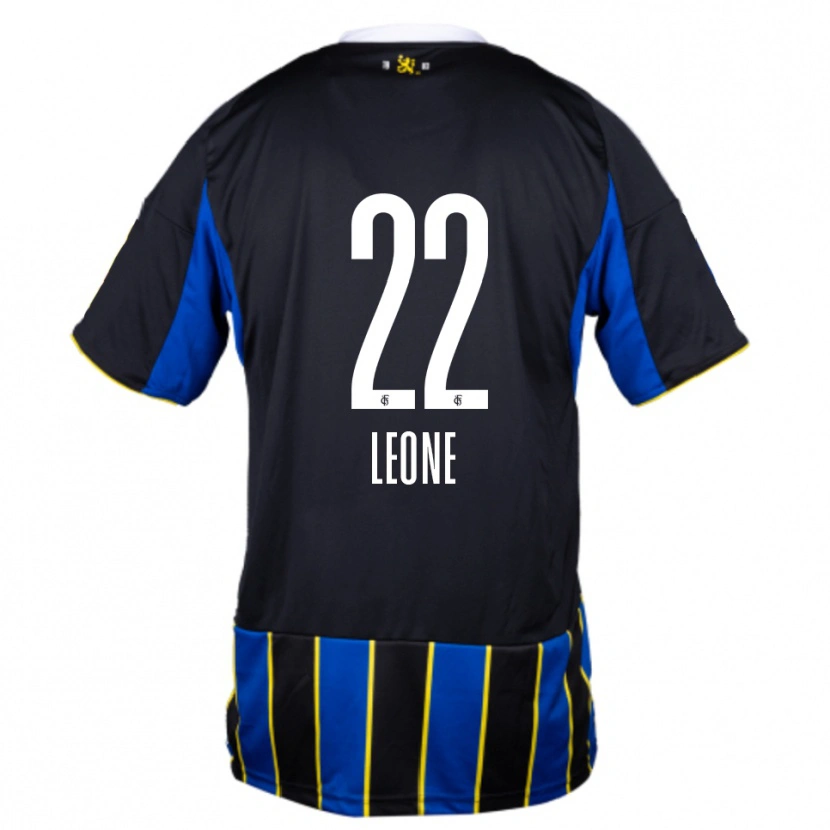 Danxen Criança Camisola Vincent Leone #22 Azul Preto Amarelo Principal 2025/26 Camisa