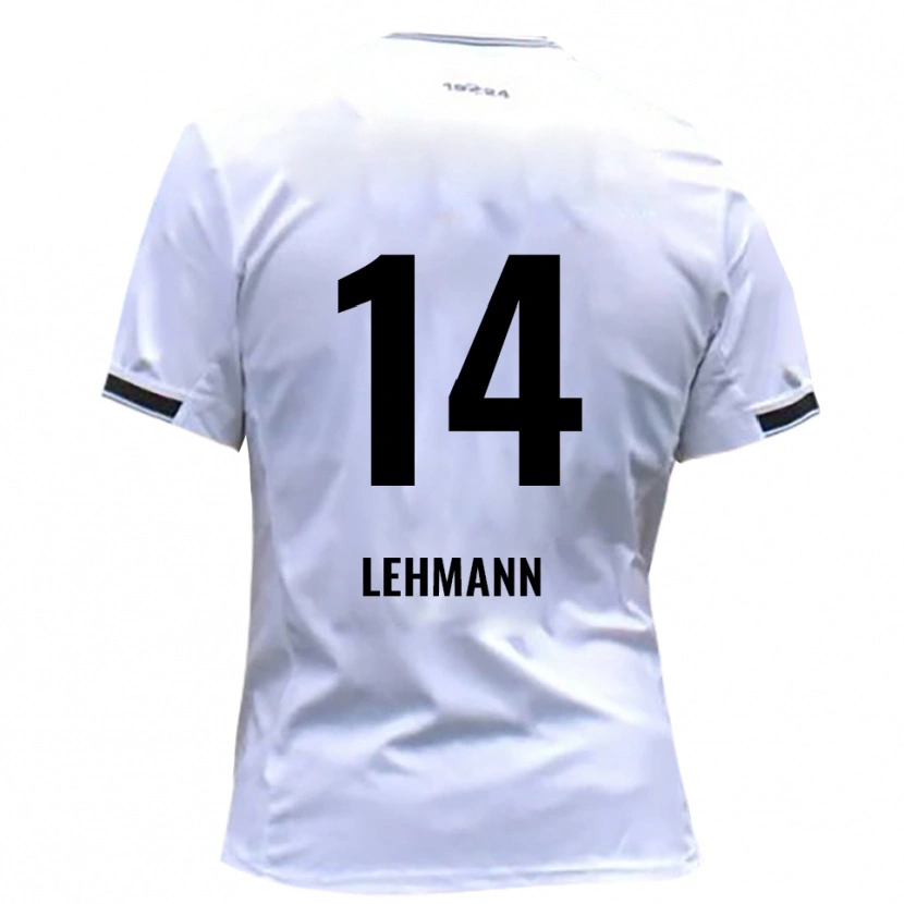 Danxen Criança Camisola Paul Lehmann #14 Branco Vermelho Principal 2025/26 Camisa