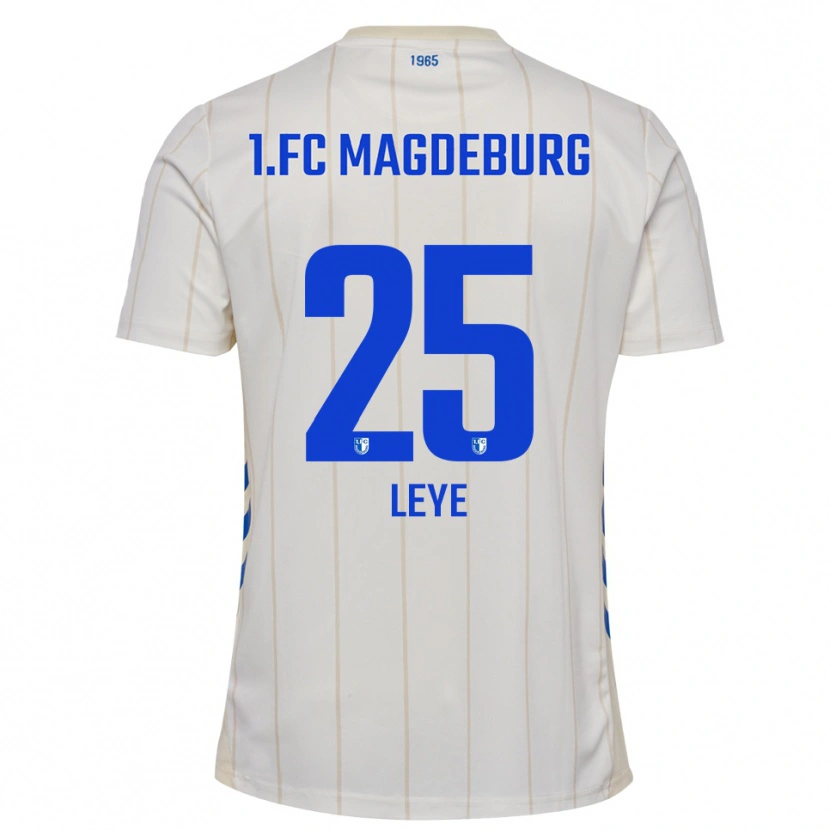 Danxen Criança Camisola Titus Leye #25 Branco Azul Alternativa 2025/26 Camisa