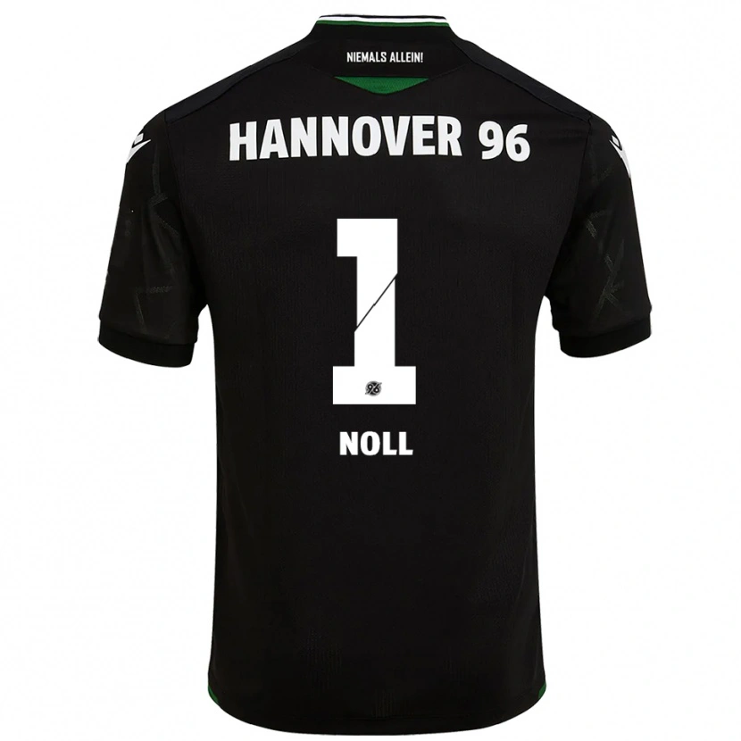Danxen Criança Camisola Nahuel Noll #1 Preto Verde Alternativa 2025/26 Camisa