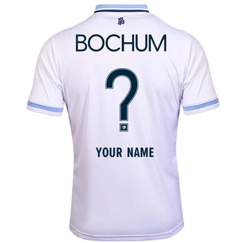 Danxen Criança Camisola Seu Nome #0 Branco Azul Celeste Alternativa 2025/26 Camisa