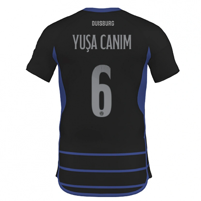 Danxen Criança Camisola Salih Yuşa Canım #6 Preto Azul Alternativa 2025/26 Camisa