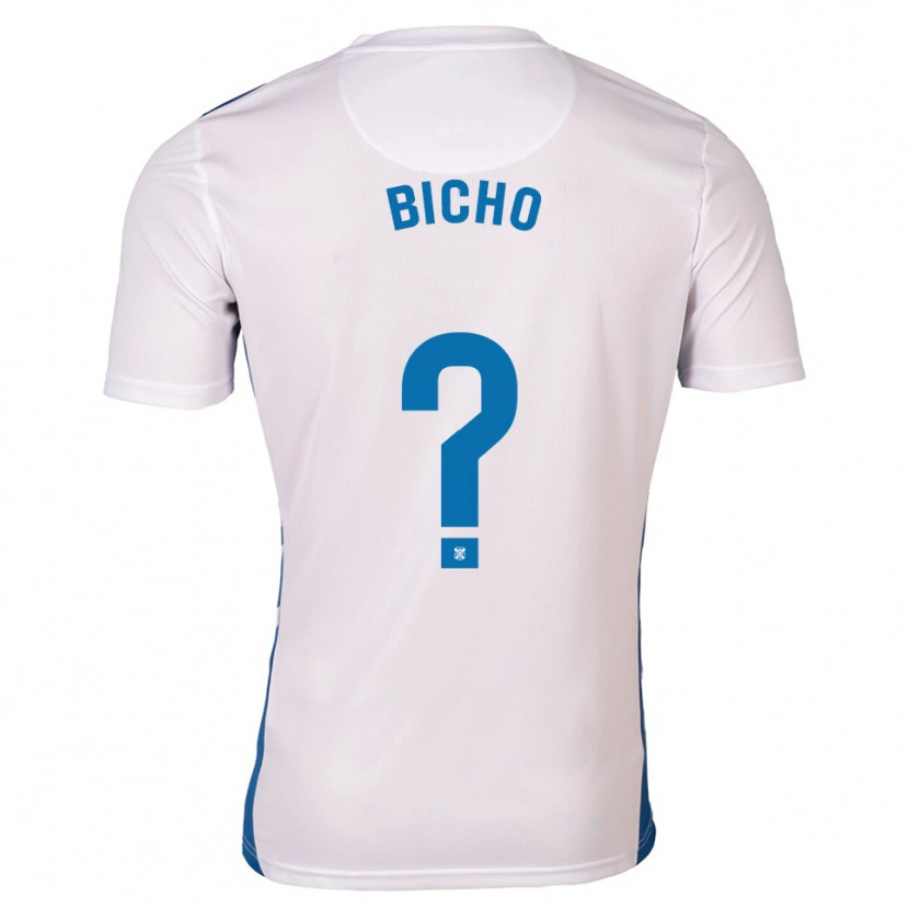 Danxen Homem Camisola Claudia Iglesias De La Cruz #0 Branco Azul Principal 2025/26 Camisa