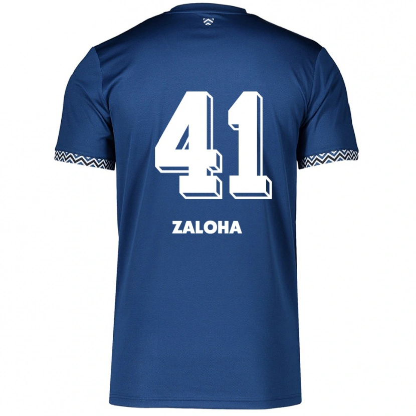 Danxen Homem Camisola Artem Zaloha #41 Azul Marinho Branco Principal 2025/26 Camisa