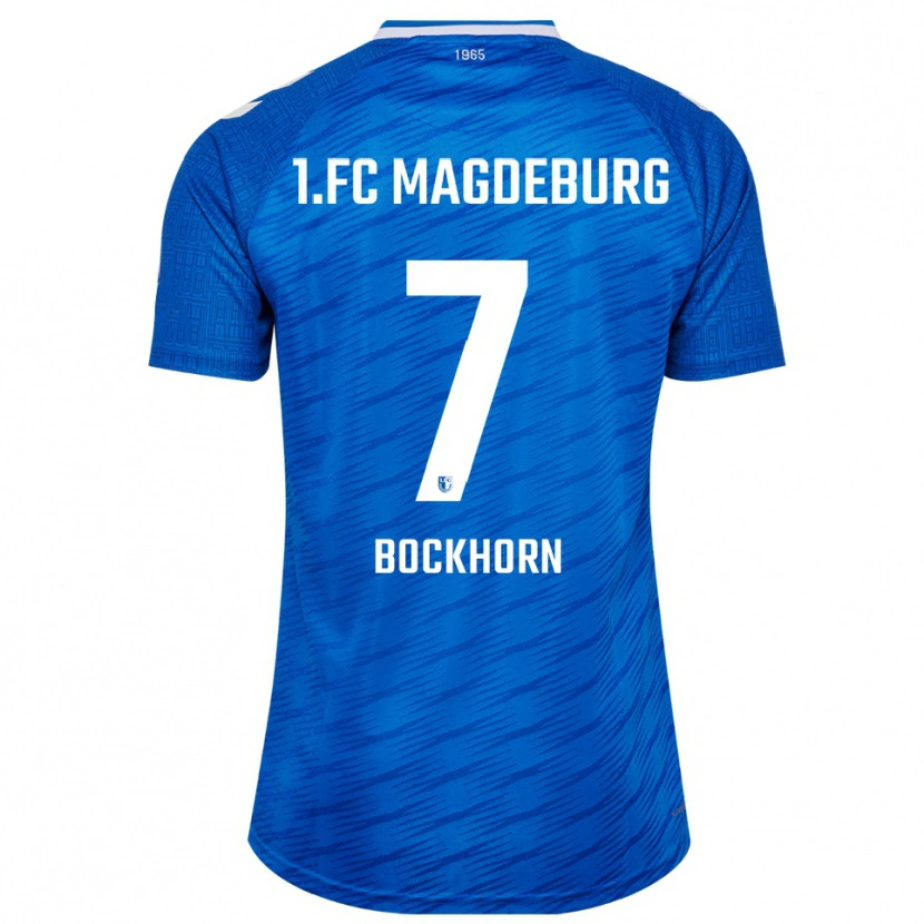 Danxen Homem Camisola Herbert Bockhorn #7 Azul Branco Principal 2025/26 Camisa