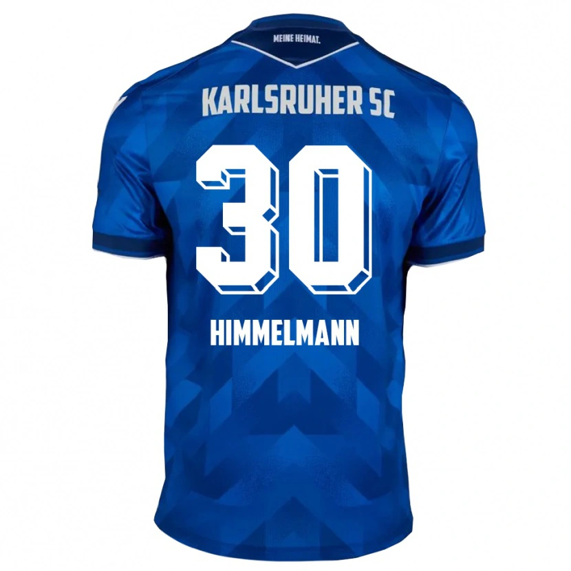 Danxen Homem Camisola Robin Himmelmann #30 Azul Branco Principal 2025/26 Camisa