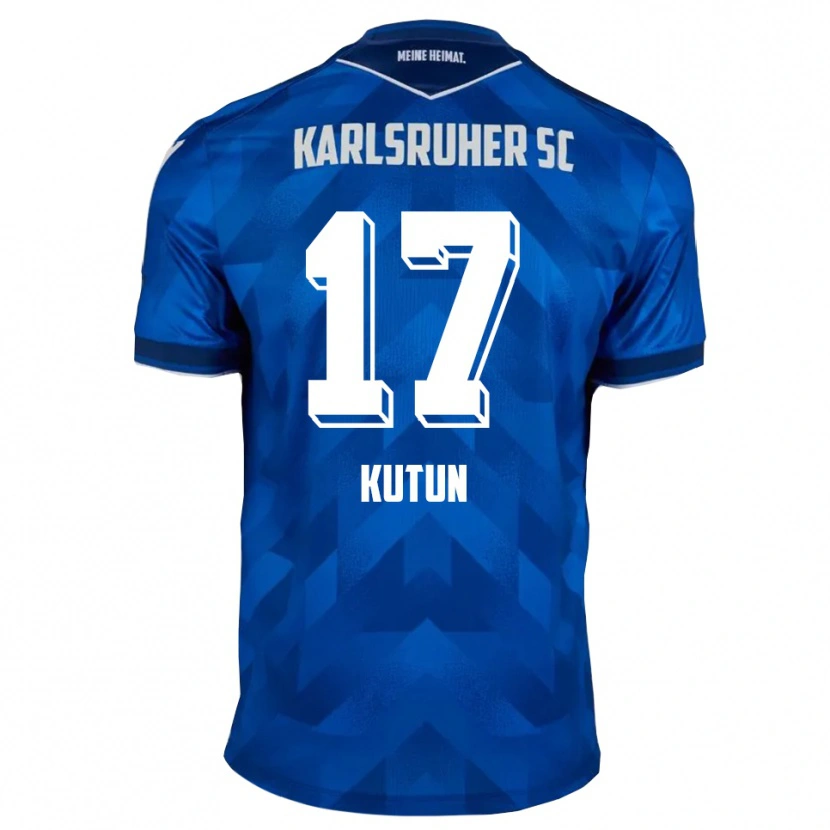 Danxen Homem Camisola Yusuf Kutun #17 Azul Branco Principal 2025/26 Camisa