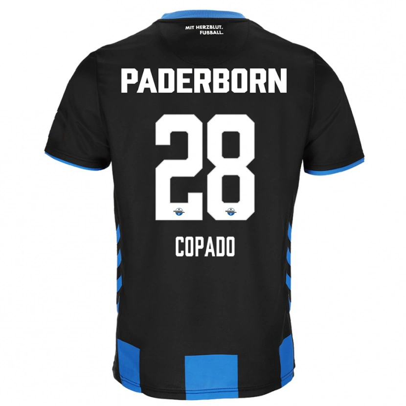 Danxen Homem Camisola Lucas Copado #28 Preto Azul Principal 2025/26 Camisa