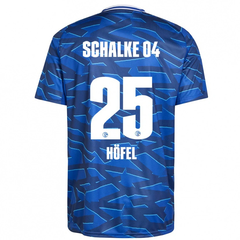 Danxen Homem Camisola Luca Höfel #25 Azul Royal Branco Principal 2025/26 Camisa