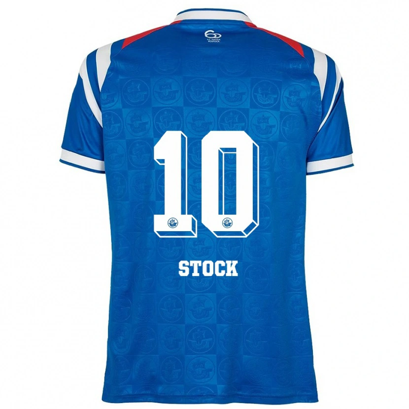 Danxen Homem Camisola Paul Stock #10 Azul Branco Vermelho Principal 2025/26 Camisa