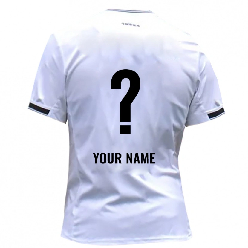 Danxen Homem Camisola Seu Nome #0 Branco Vermelho Principal 2025/26 Camisa