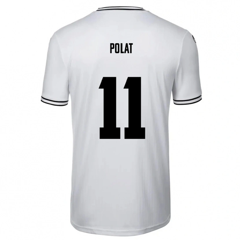 Danxen Homem Camisola Yalcin Polat #11 Branco Preto Principal 2025/26 Camisa