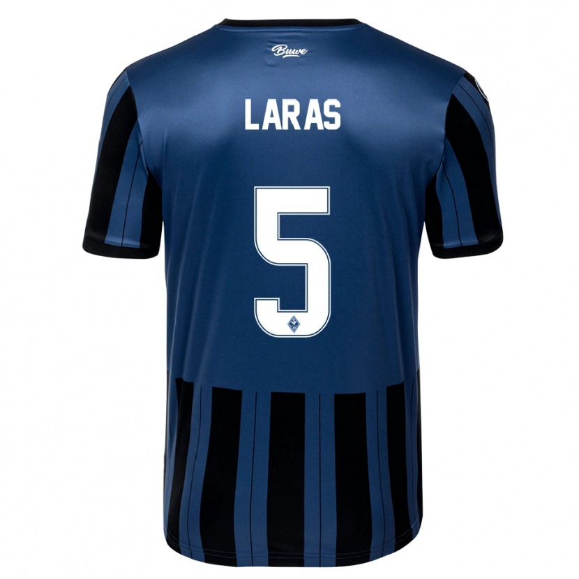 Danxen Homem Camisola Noah Laras #5 Azul Cinzento Preto Principal 2025/26 Camisa