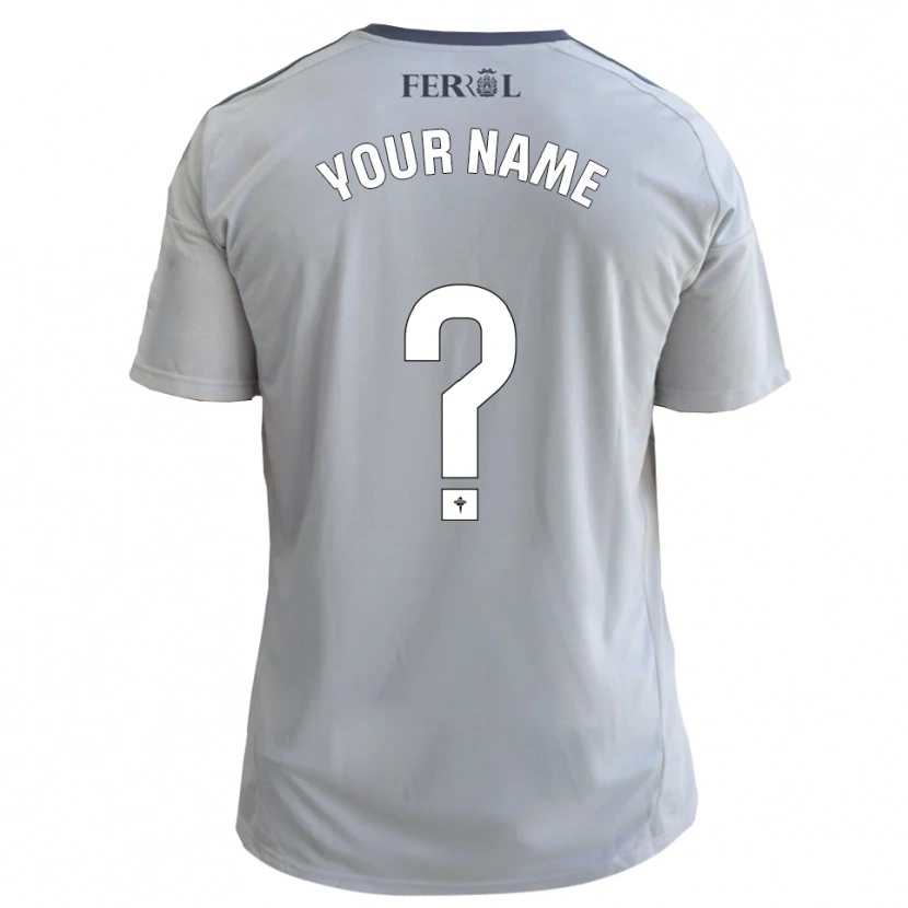 Danxen Homem Camisola Seu Nome #0 Cinzento Prateado Alternativa 2025/26 Camisa