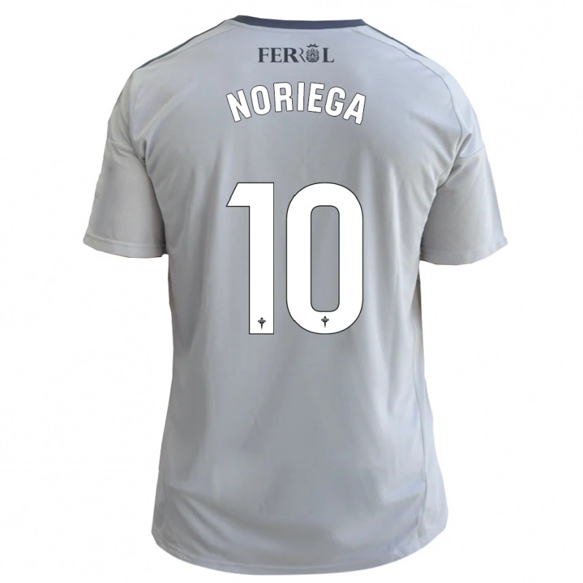 Danxen Homem Camisola Jairo Noriega #10 Cinzento Prateado Alternativa 2025/26 Camisa
