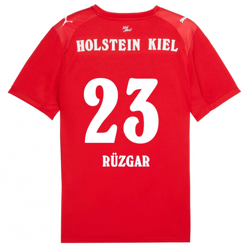 Danxen Homem Camisola Enes Rüzgar #23 Vermelho Azul Alternativa 2025/26 Camisa