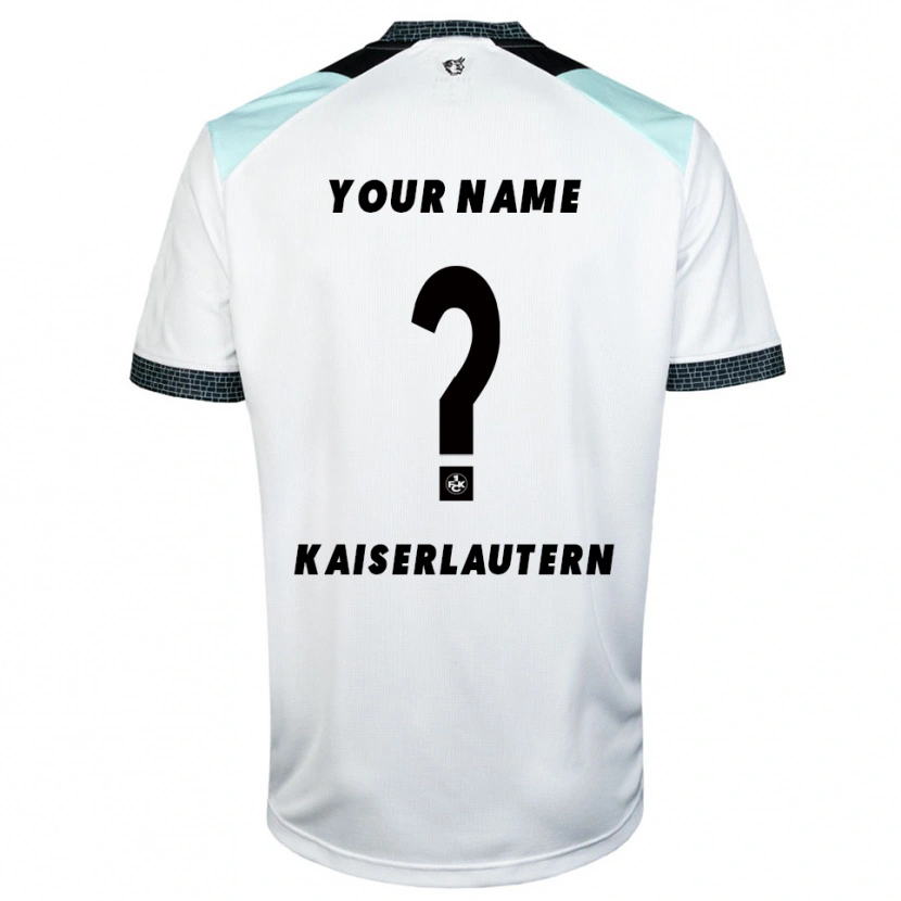 Danxen Homem Camisola Seu Nome #0 Branco Preto Alternativa 2025/26 Camisa