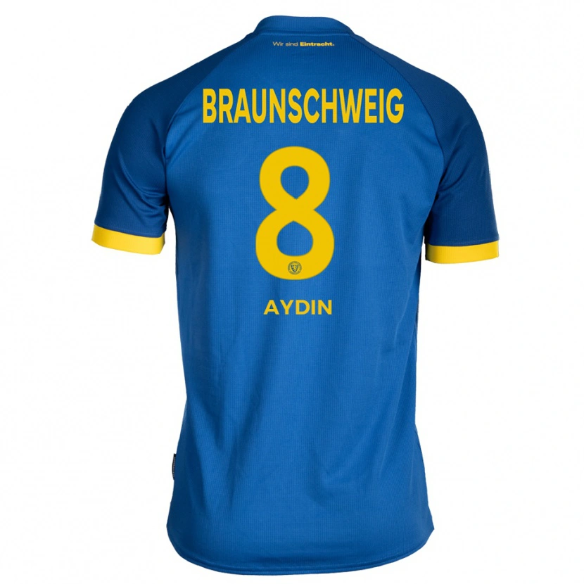 Danxen Homem Camisola Mehmet Aydin #8 Azul Royal Amarelo Alternativa 2025/26 Camisa