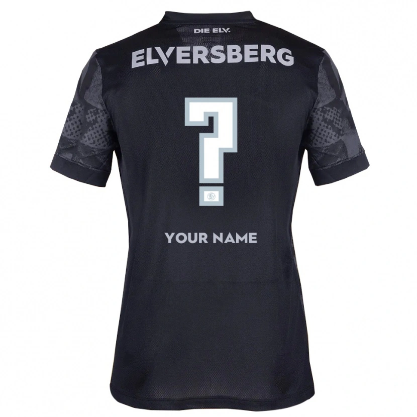 Danxen Homem Camisola Seu Nome #0 Preto Cinzento Alternativa 2025/26 Camisa