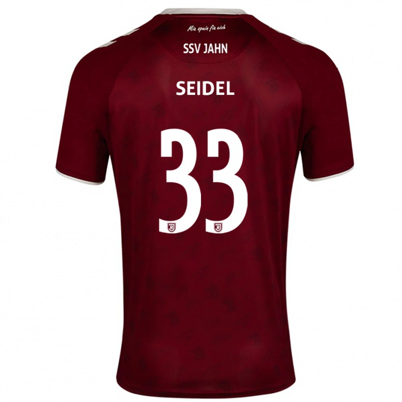 Danxen Homem Camisola Nick Seidel #33 Borgonha Branco Alternativa 2025/26 Camisa
