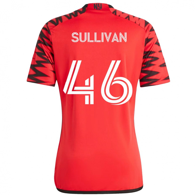 Danxen Criança Camisola Dylan Sullivan #46 Vermelho Preto Principal 2025/26 Camisa