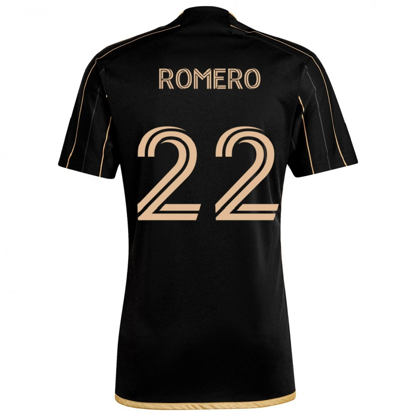 Danxen Criança Camisola Abraham Romero #22 Preto Castanho Principal 2025/26 Camisa
