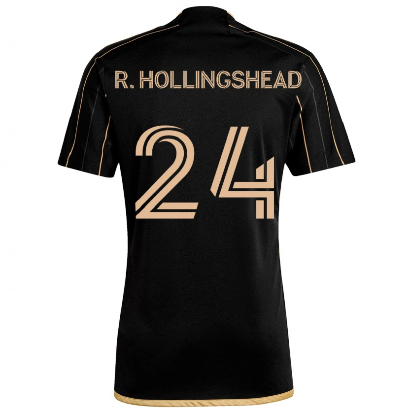 Danxen Criança Camisola Ryan Hollingshead #24 Preto Castanho Principal 2025/26 Camisa