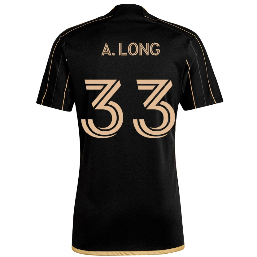 Danxen Criança Camisola Aaron Long #33 Preto Castanho Principal 2025/26 Camisa