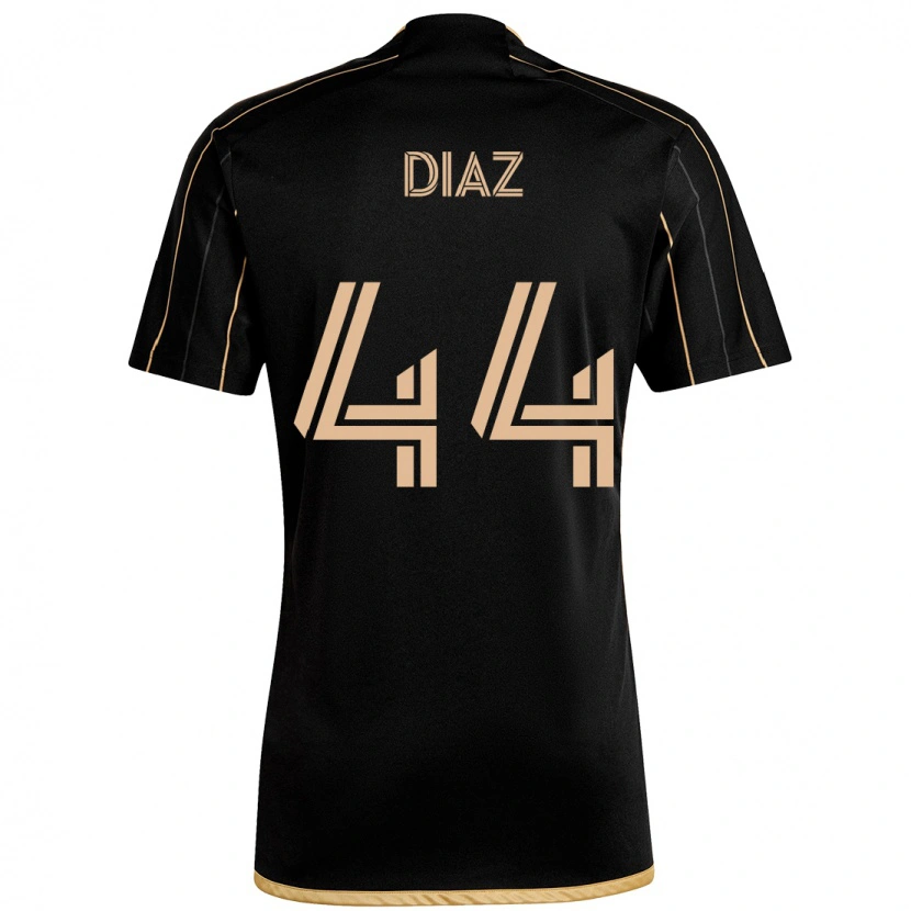 Danxen Criança Camisola Christian Díaz #44 Preto Castanho Principal 2025/26 Camisa